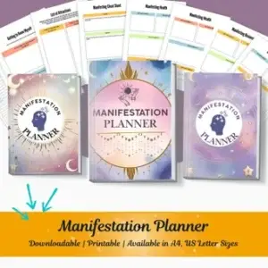 Digital Printable Manifestation Journal