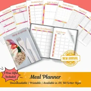 Digital Printable Meal Planner