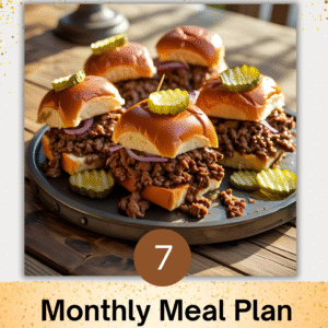Meal Plan July 2025 (Founders Price 2.99 until August 15, 2025)