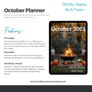 October Planner